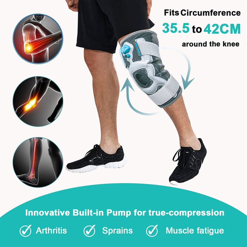 Load image into Gallery viewer, Inflatable Knee Brace with Built-in Pump