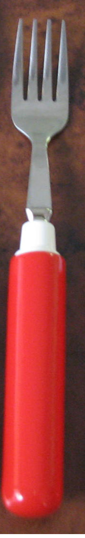 Kinsman Comfort Grip Utensils, Red