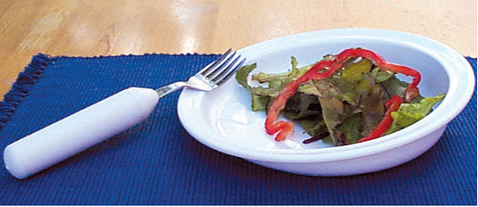 Kinsman Scoop Dish Plastic Scoop Plate, 9" Diameter, Each