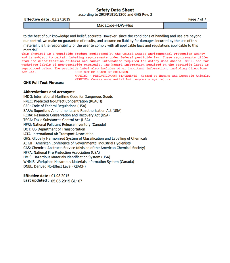Load image into Gallery viewer, MadaCide-FDW-Plus Wipes