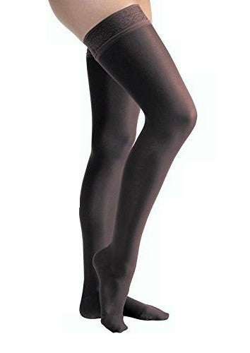 Load image into Gallery viewer, JOBST Women's Ultrasheer Thigh High Lace 30-40 mmHg Closed Toe