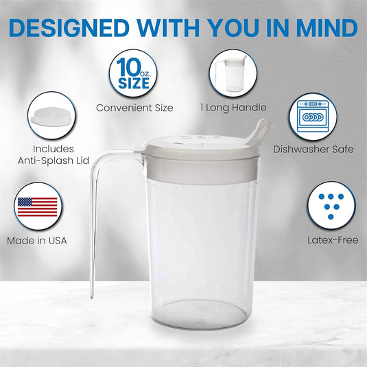 Providence Spillproof Independence 1 Handle Clear Cup