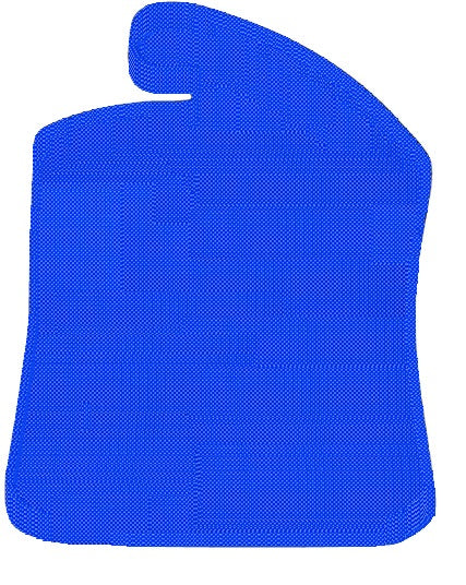 Orfit Colors NS Precuts, Wrist + Thumb Splint 1/12" Micro Perf. 13%, Ocean Blue