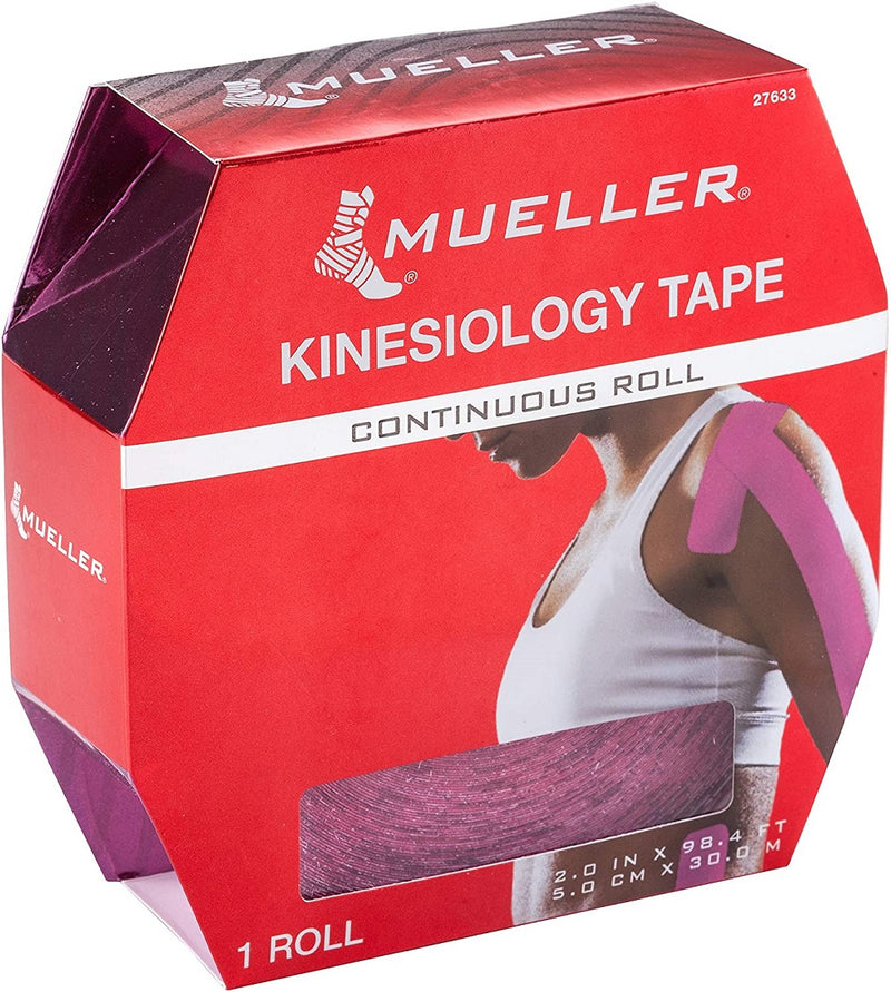 Load image into Gallery viewer, Mueller Kinesiology Tape, 2" X 98.4' continuous roll