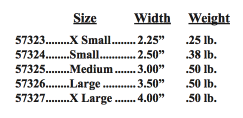 Load image into Gallery viewer, Kinsman Hand Weight, 2.25 in to 4 in Hand Width (.25 lbs - .50 lbs)