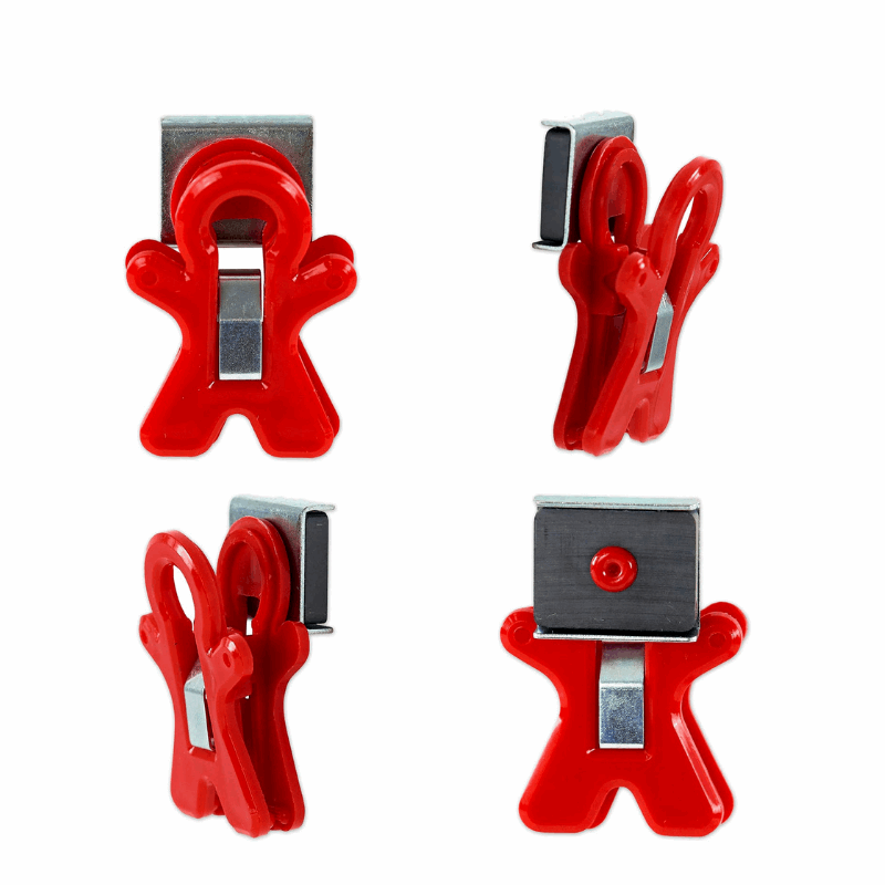 Load image into Gallery viewer, The Pencil Grip Magnet Man Magnetic Clip