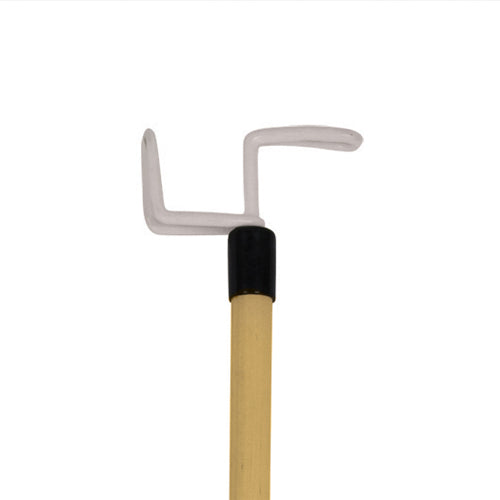 Load image into Gallery viewer, Economy Lightweight Wooden Dressing Aid Stick with Small C Hook - 27" Each