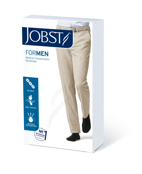 Load image into Gallery viewer, JOBST forMen 30-40 mmHg Thigh High Socks