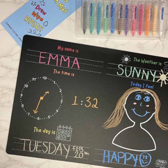 Load image into Gallery viewer, The Pencil Grip Reusable Activity Playmat, Fill In The Blanks
