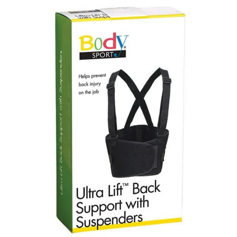 Load image into Gallery viewer, BodySport Ultra Lift Back Support W/ Suspenders