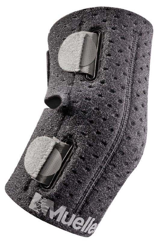 Mueller Adjust-to-Fit Elbow Support, Black, OSFM