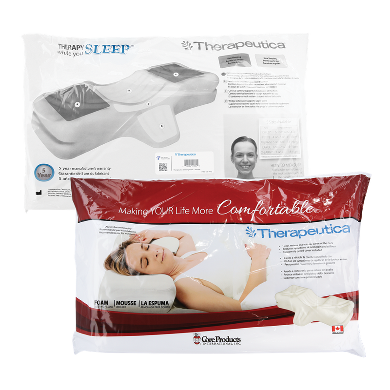 Load image into Gallery viewer, Therapeutica Cervical Sleeping Pillow