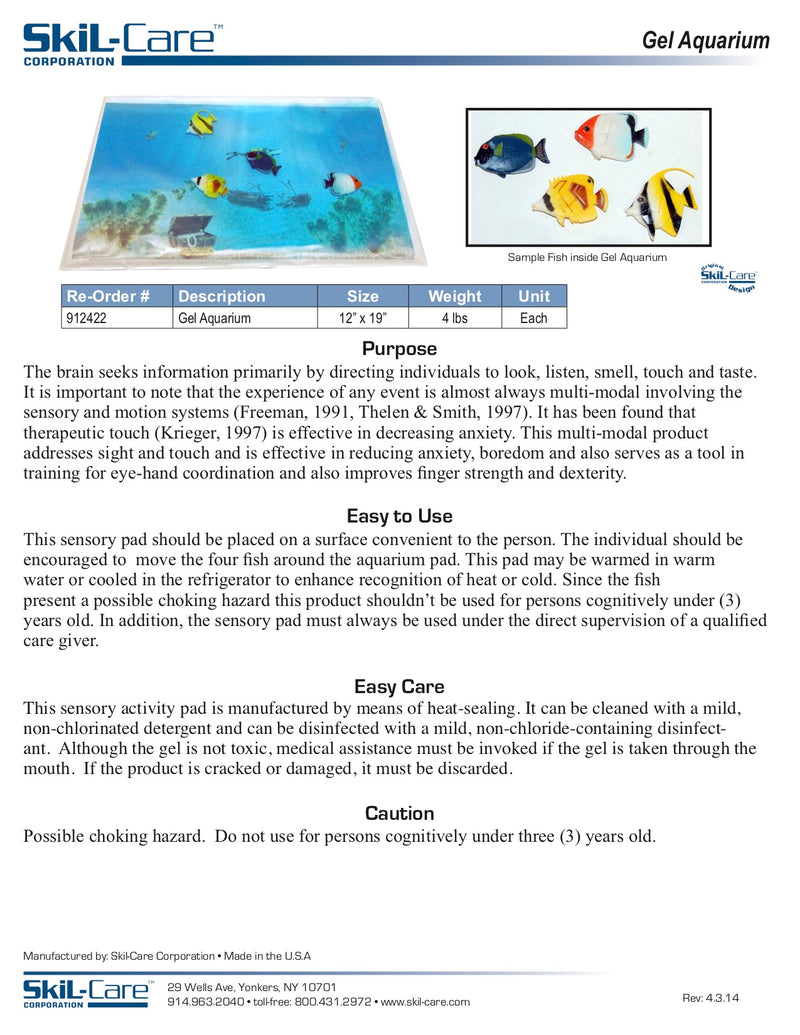 Load image into Gallery viewer, SkiL-Care Gel Aquarium w/4 Fish