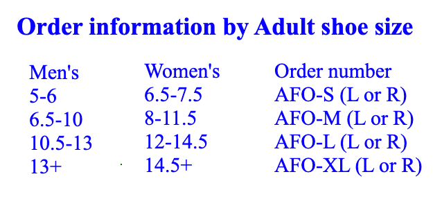 Load image into Gallery viewer, Ankle Foot Orthosis (AFO) Posterior Leaf Spring