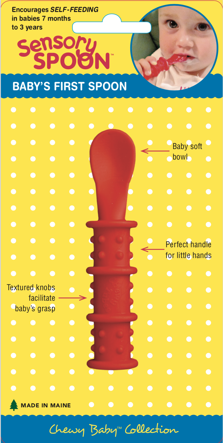 Load image into Gallery viewer, Chewy Tubes Sensory Spoon (Self Feeding)