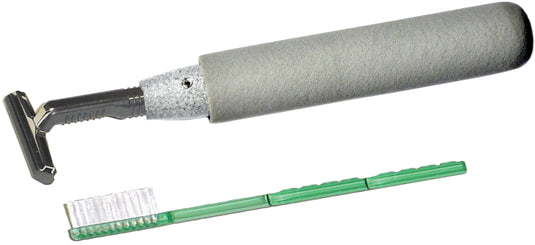 Kinsman Weighed Built UP Universal Holder, Large - Use of toothbrush or razor