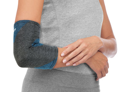 Load image into Gallery viewer, Mueller 4-Way Stretch Premium Knit Elbow Support