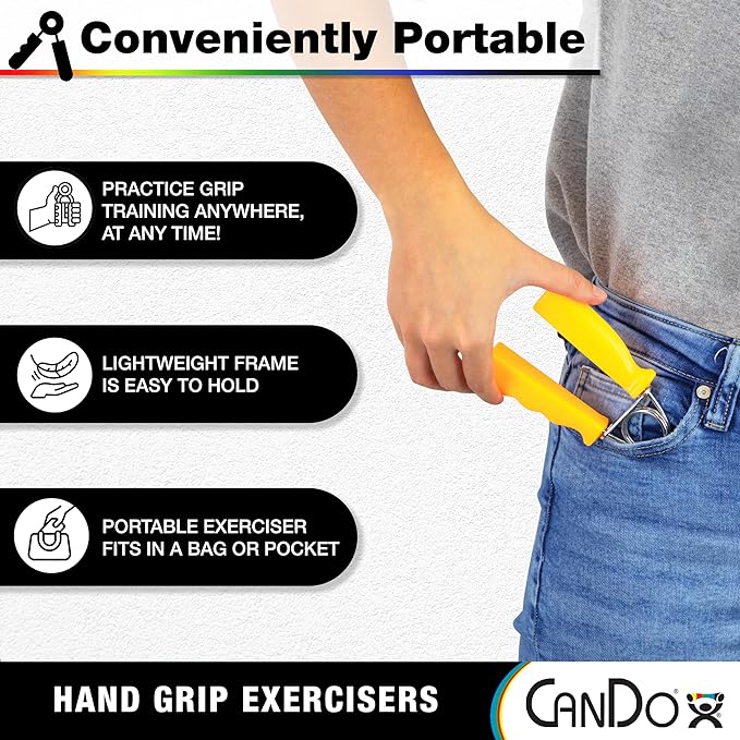 Load image into Gallery viewer, CanDo Ergonomic Hand Grip