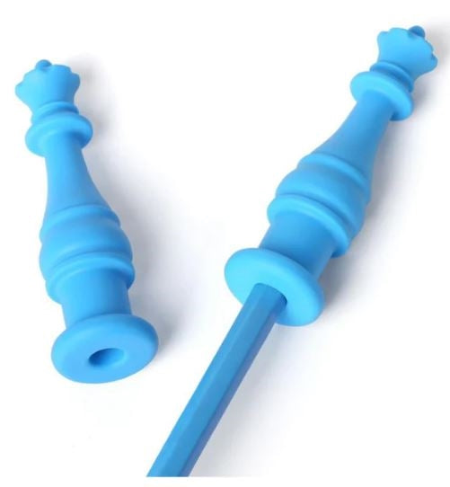 Load image into Gallery viewer, Chess King Pencil Topper (Chewable)