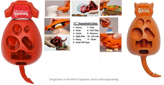Kinsman PurrFect or DogGone, Multifuntional Opening Devices
