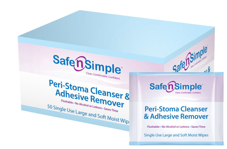 Load image into Gallery viewer, Safe n' Simple Peri-Stoma Adhesive Remover Wipe