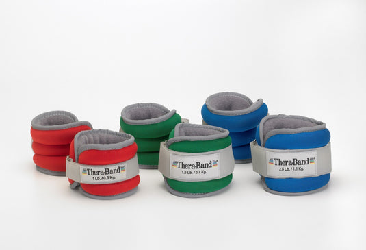 TheraBand Comfort Fit Ankle & Wrist Weight Sets