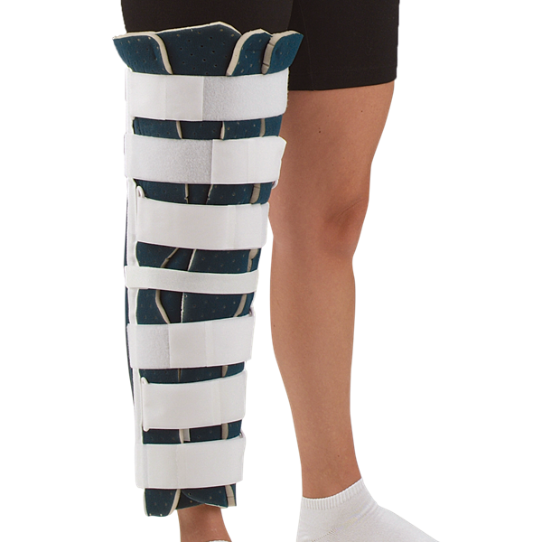 Load image into Gallery viewer, DeRoyal Foam Tri-Panel Knee Immobilizer