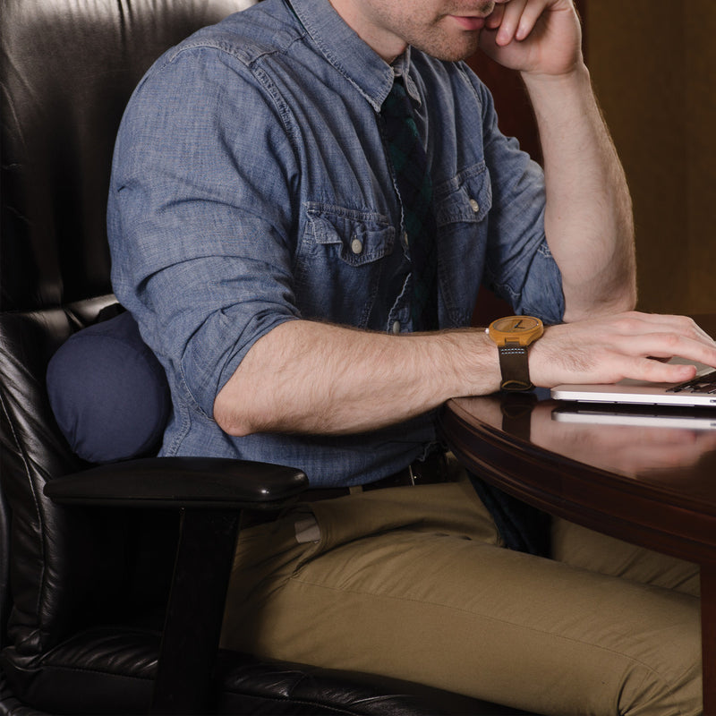 Load image into Gallery viewer, DMI Lumbar Roll Back Support Cushion Pillow