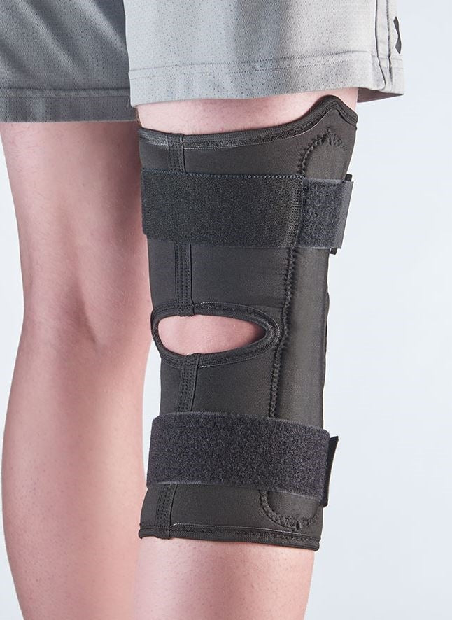 Load image into Gallery viewer, Corflex Cooltex™ AG 13” Patella Stabilizer W/ Cor-Trak Buttress and Hinge, Open Popliteal
