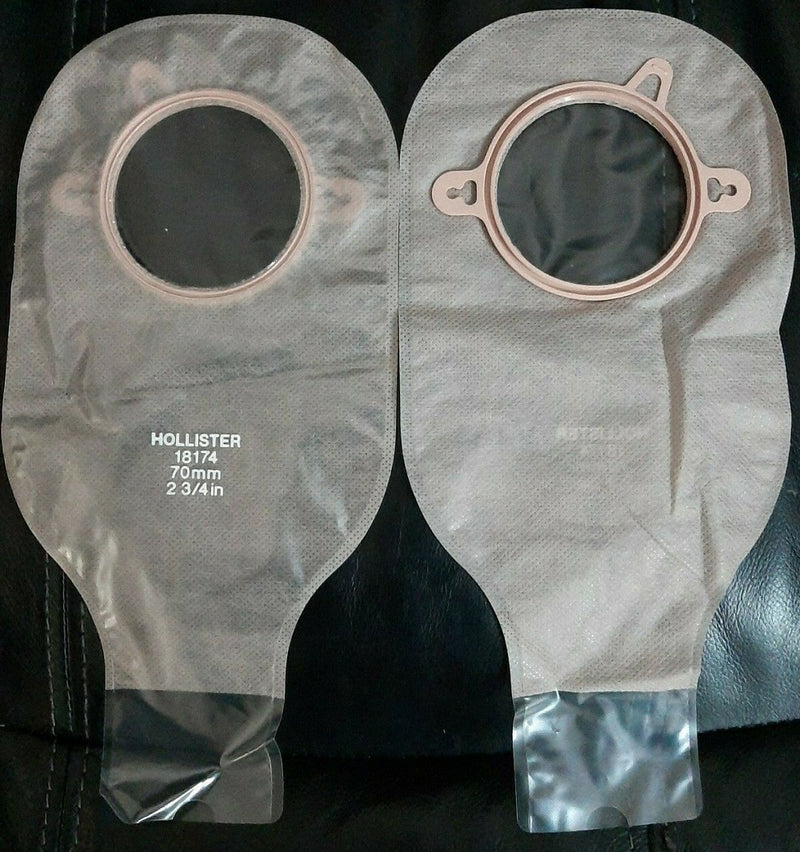 Load image into Gallery viewer, Hollister New Image 12in Two-Piece Drainable Ostomy Pouch - Clamp Closure