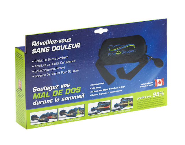 Load image into Gallery viewer, Innotech PropAir Sleeper Back Pillow - Black