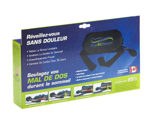 Innotech PropAir Sleeper Back Pillow - Black