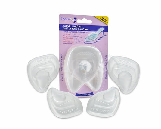 Silipos TheraStep Extra Comfort Ball of Foot Cushions - 2 pair / package # 7020