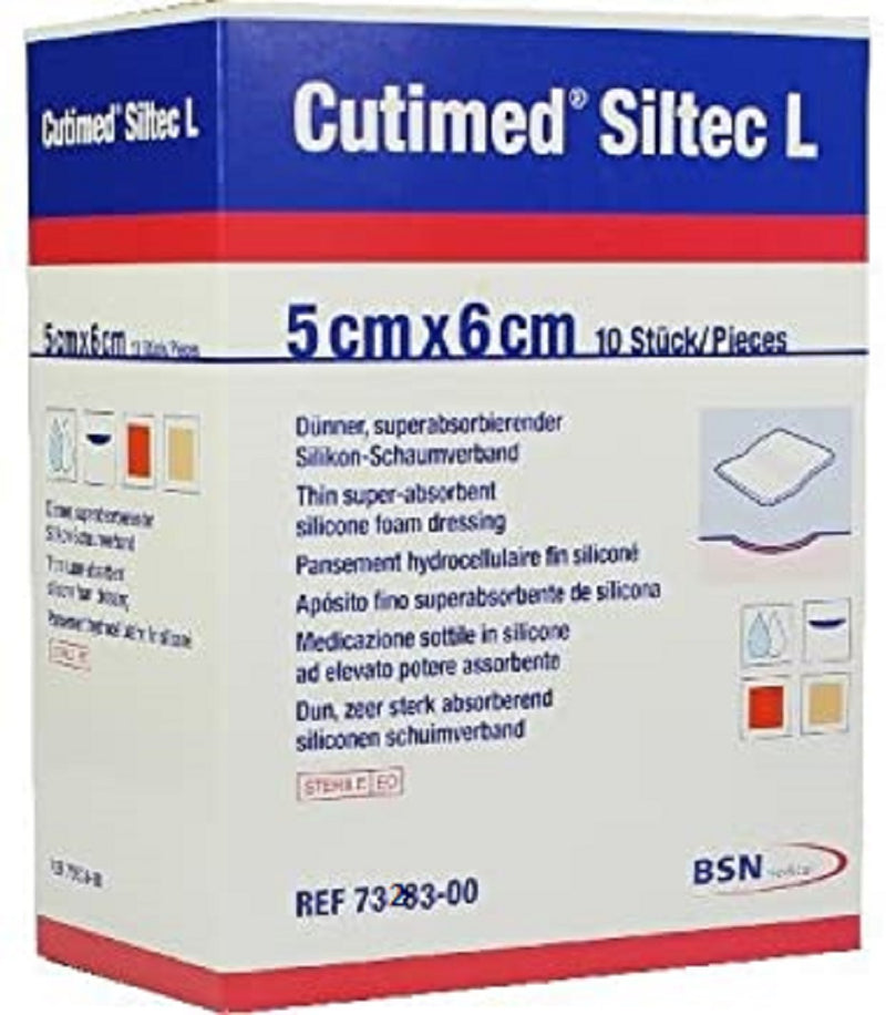 Load image into Gallery viewer, BSN Medical Cutimed Siltec L Silicone Foam Dressings
