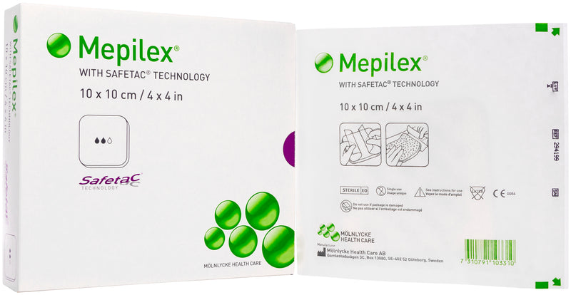 Load image into Gallery viewer, Mölnlycke Mepilex Soft Silicone Absorbent Foam Dressing
