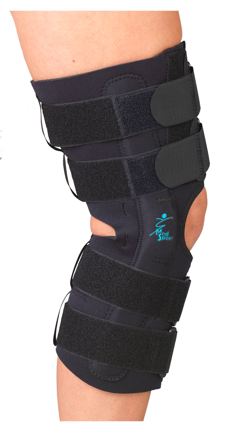 Load image into Gallery viewer, MedSpec Gripper™ 16" Hinged Knee Brace, Neoprene