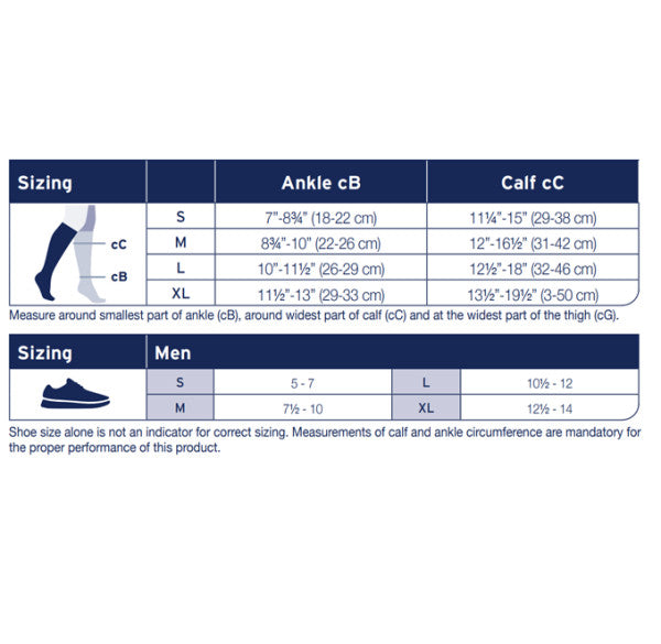 Load image into Gallery viewer, JOBST Activa Men's Dress 20-30 Knee High, Close Toe