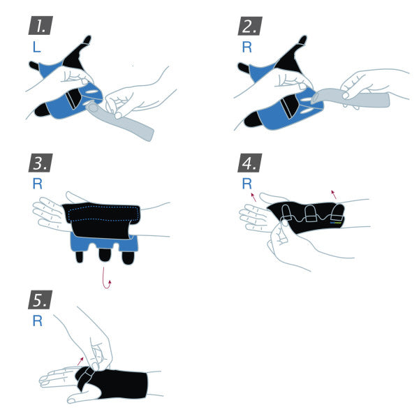 Load image into Gallery viewer, Actimove Wrist Stabilizer Removable Metal Stay, Left or Right