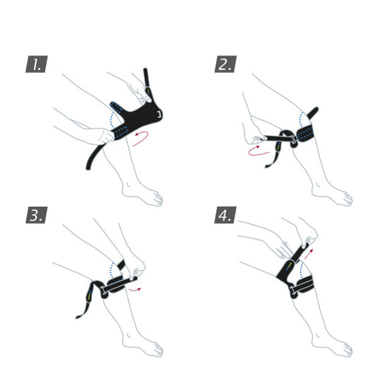 Actimove Dual Knee Strap Adjustable