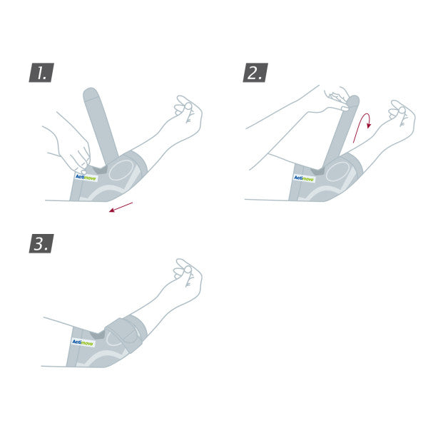 Load image into Gallery viewer, Actimove Elbow Support Pressure Pads and Strap