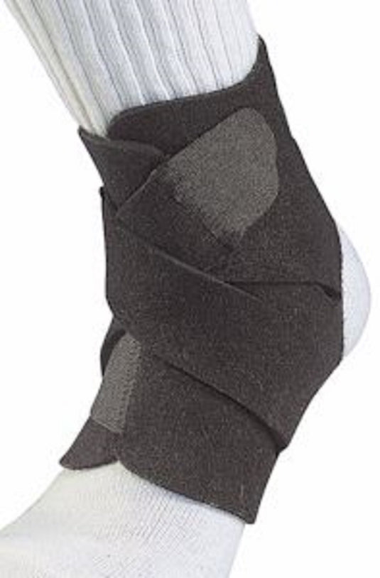 Mueller Adjustable Ankle Support, Black - One Size Fits Most