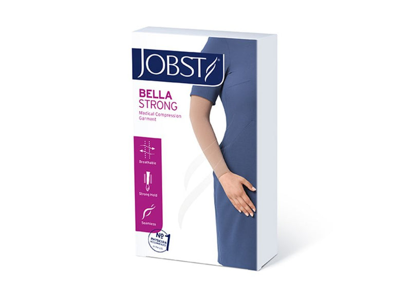 Load image into Gallery viewer, JOBST Bella Strong Armsleeve with Silicone Band 20-30mmHg