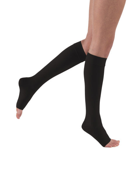 Load image into Gallery viewer, JOBST® Relief® Petite Compression Knee High, 20-30 mmHg Open Toe