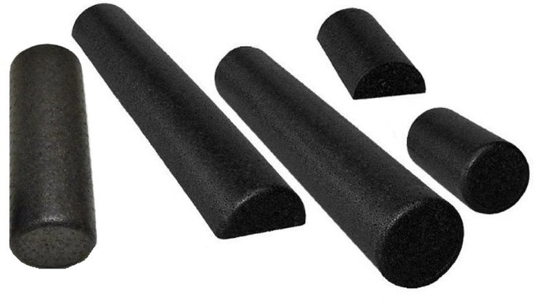 Load image into Gallery viewer, Black High Density Foam Rollers