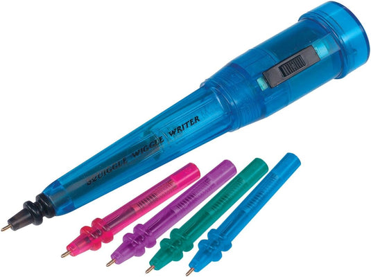 Hart Toys Squiggle Wiggle Writer, Sensory Vibrating Pen - Multicolor
