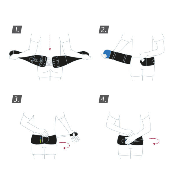 Load image into Gallery viewer, Actimove Back Stabilizer Rigid Panel with Pressure Pads