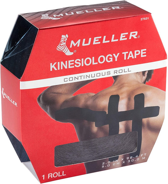 Mueller Kinesiology Tape, 2" X 98.4' continuous roll