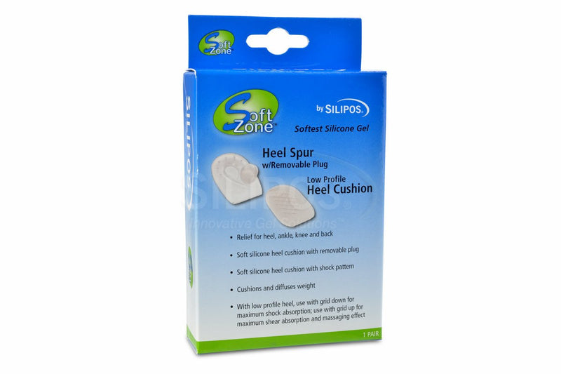 Load image into Gallery viewer, Silipos SoftZone Heel Spur with Removable Plug