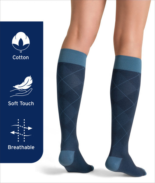 Load image into Gallery viewer, JOBST Style Soft Fit Compression Socks 30-40 mmHg, Knee High, Closed Toe