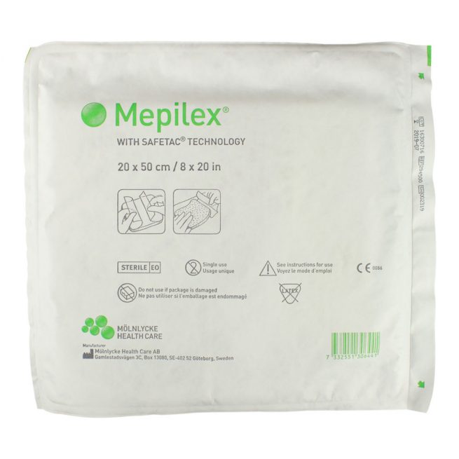 Load image into Gallery viewer, Mölnlycke Mepilex Soft Silicone Absorbent Foam Dressing